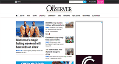 Desktop Screenshot of gladstoneobserver.com.au